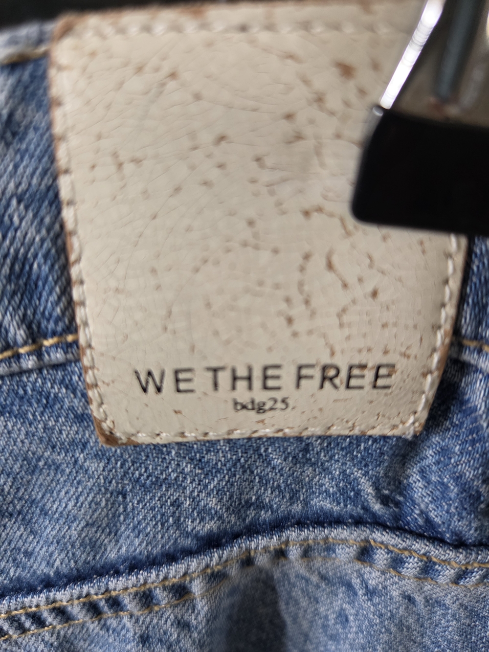 We The Free Light Old West Slouchy Jeans